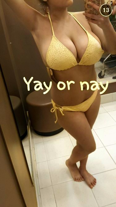 Yay or Nay Bikini Colorized #v055WQRa