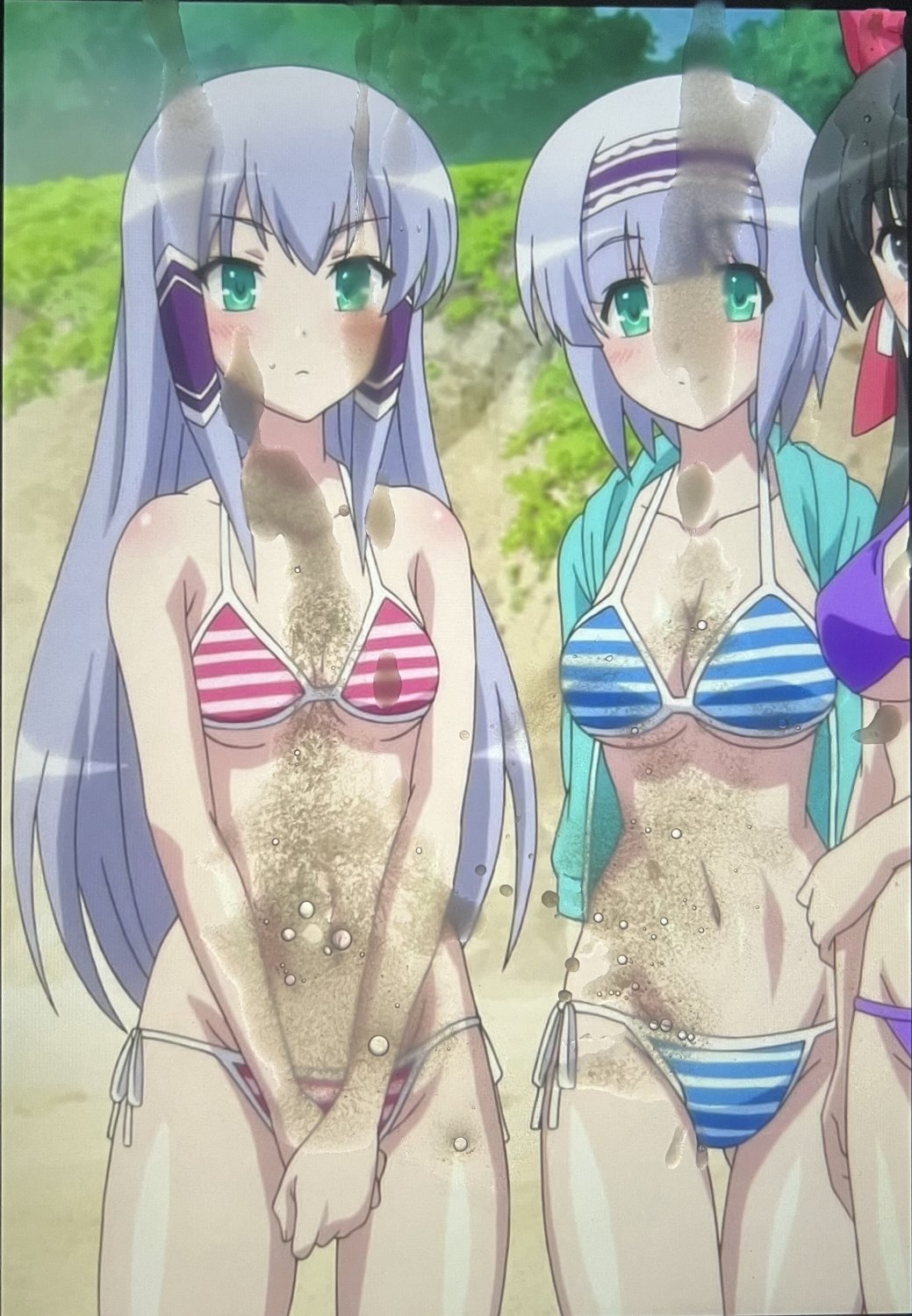 Silhoueska Elze & Silhoueska Linze SoP - Cum Tribute - Isekai wa Smartphone to Tomo ni #ihg8xg6E